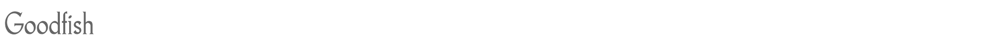 Goodfish goodfish rg.ttf font preview